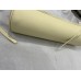 Cream Italian Leather Pillow Bolster For Le Corbusier LC4 Chaise Lounge Chair