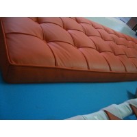 Barcelona Bench Cushion In Top Grain Leather
