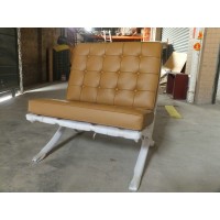 Barcelona Style Chair Italian Leather and PU Leather