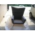 Hans J Wegner Style Wing Chair,Made In Fabric
